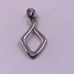 Lia Sophia "Plie" Silver‎ Tone Slide Pendant